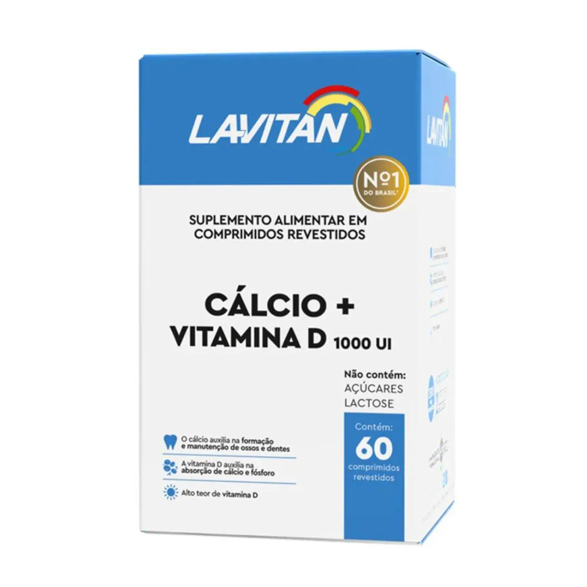 CáLCIO + VITAMINA D 1000UI