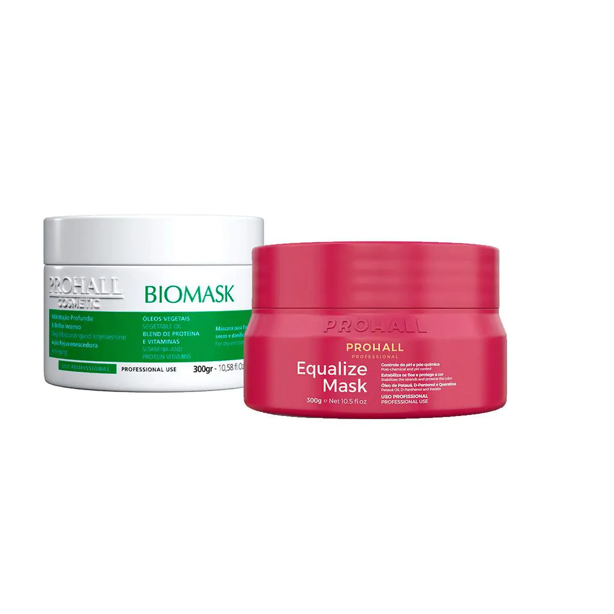 CRONOGRAMA PROHALL MáSCARAS EQUALIZE MASK + BIOMASK 300G