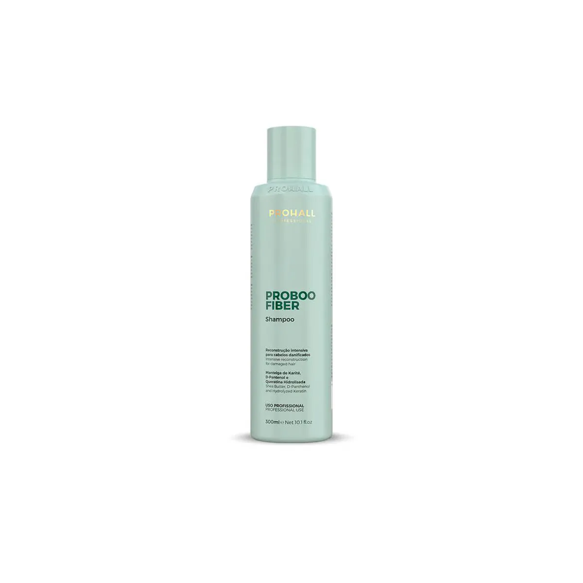 Shampoo Prohall Proboo Fiber Reparador Reconstrução Intensiva 300ml