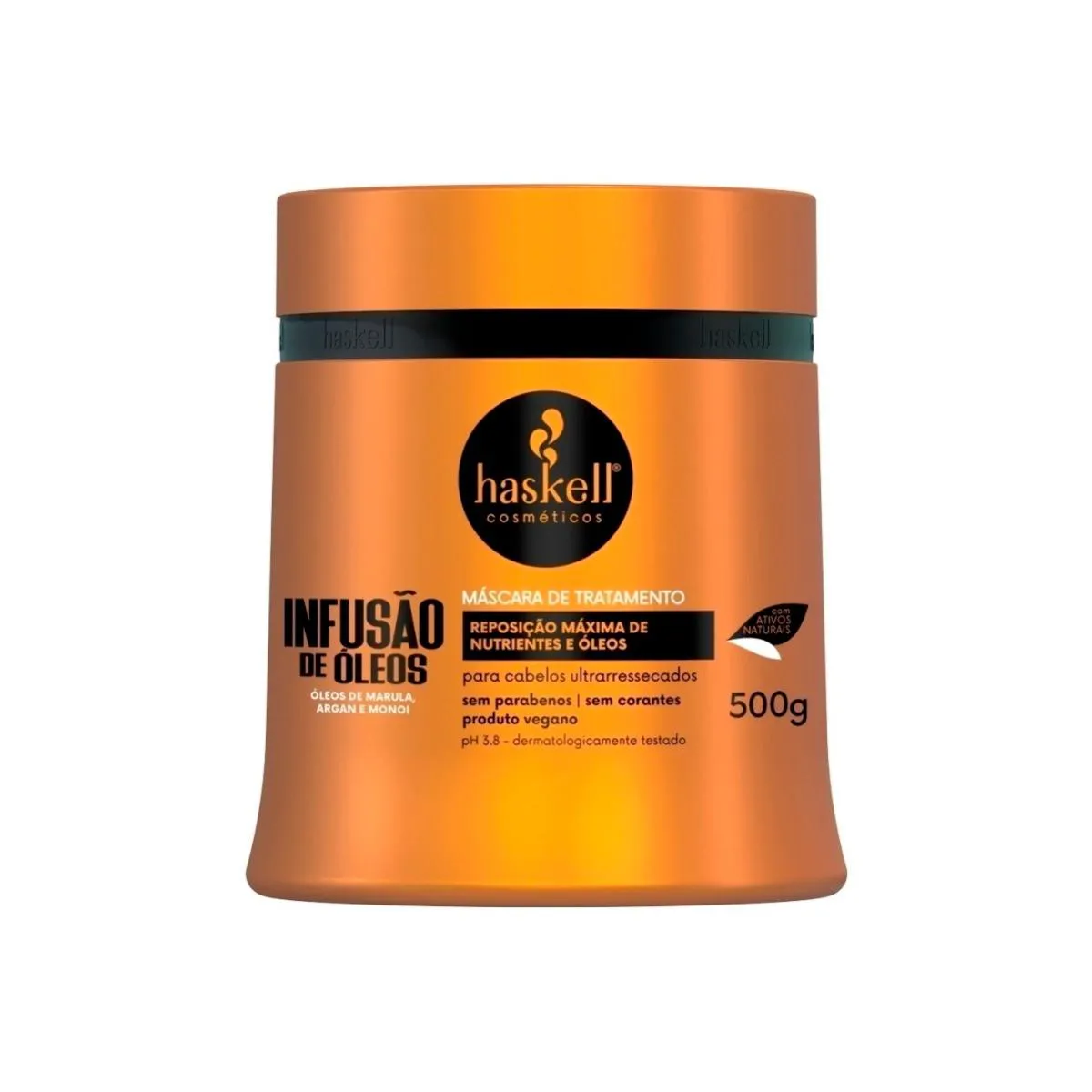MáSCARA DE NUTRIçãO HASKELL INFUSãO 500G LANçAMENTO