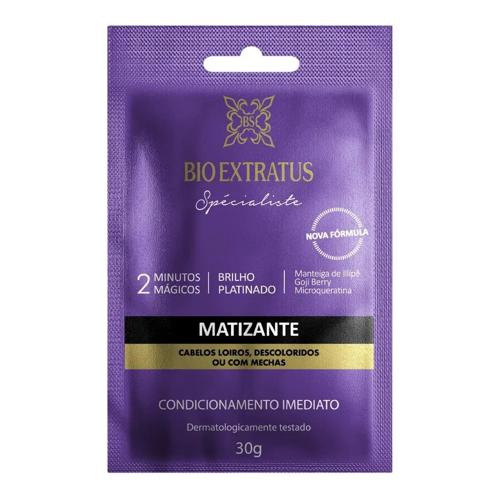 DOSE BRILHO PLATINADO MATIZANTE 30G BIO EXTRATUS