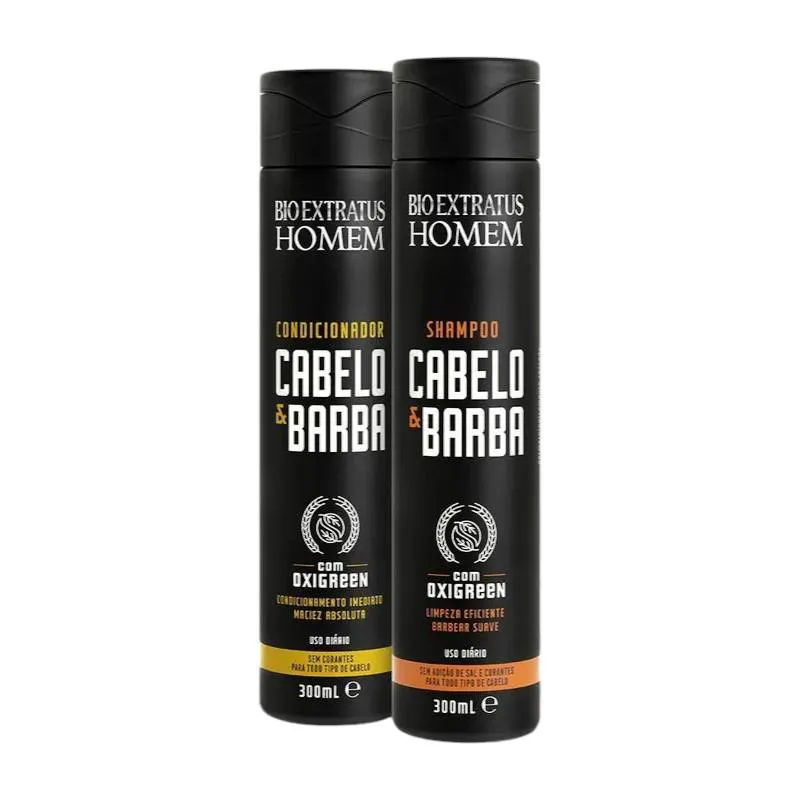 KIT HOMEM 1 SHAMPOO 300G 1 CONDICIONADOR 300G