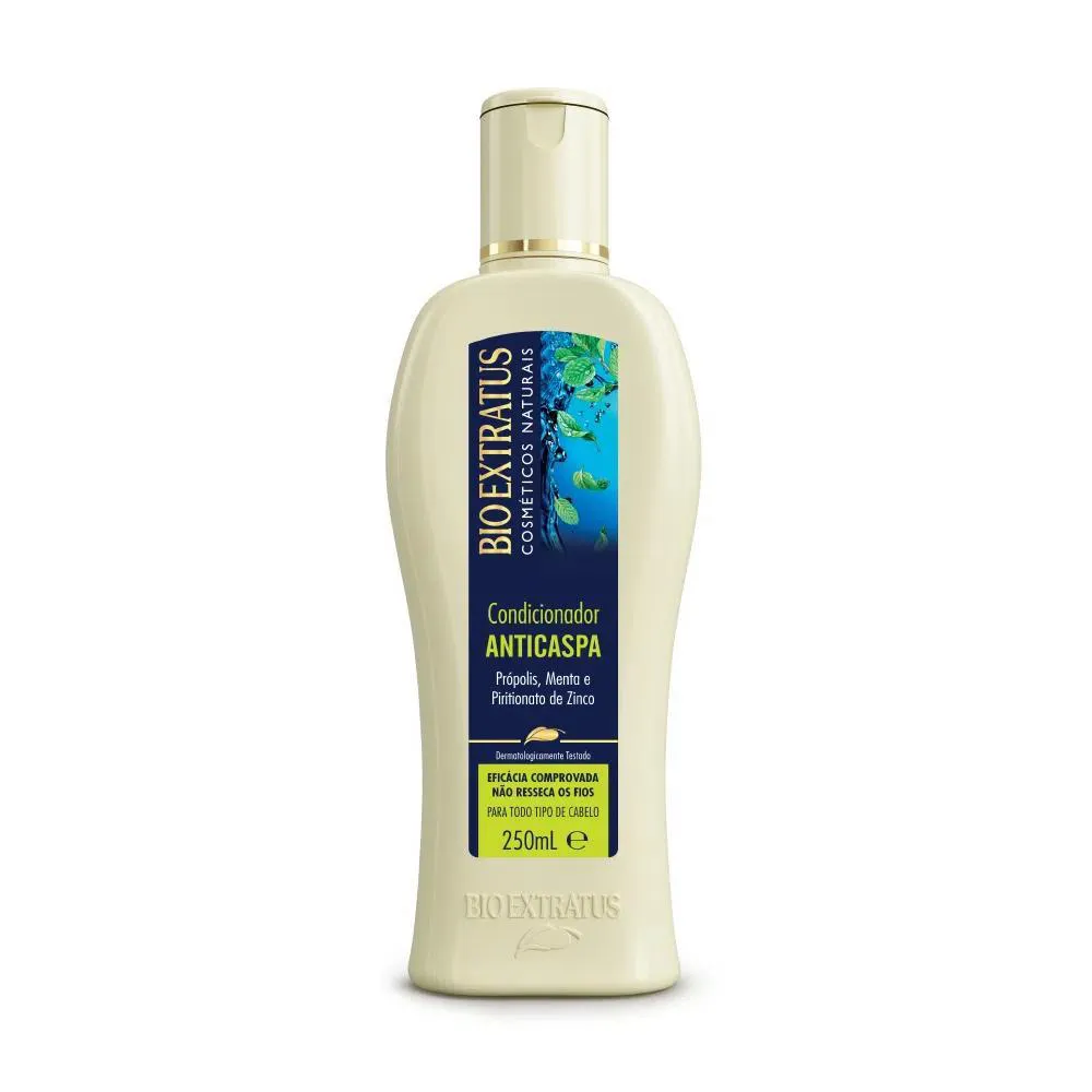 CONDICIONADOR ANTI CASPA, TRATAMENTO, LIMPEZA E HIDRATAÇÃO 250 ML