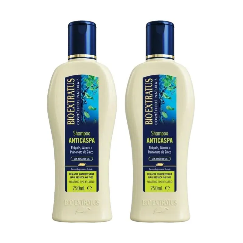 KIT 2 SHAMPOO ANTICASPA 250ML