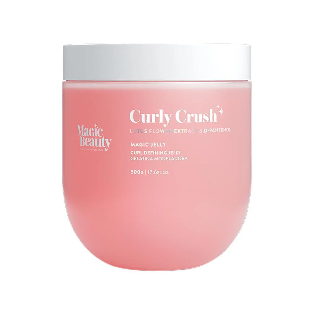 MAGIC BEAUTY CURLY CRUSH MAGIC JELLY GELATINA MODELADORA 500G