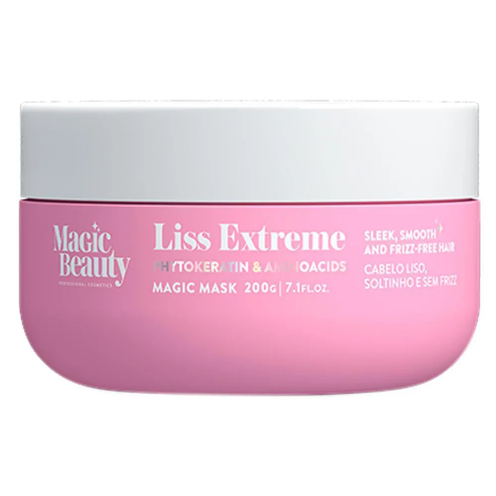 MAGIC BEAUTY LISS EXTREME MáSCARA DE EFEITO LISO 200G