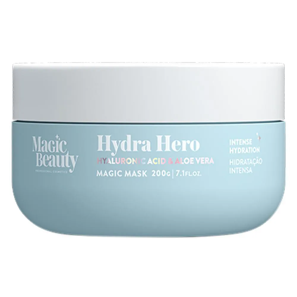 MAGIC BEAUTY HYDRA HERO MáSCARA DE HIDRATAçãO 200G