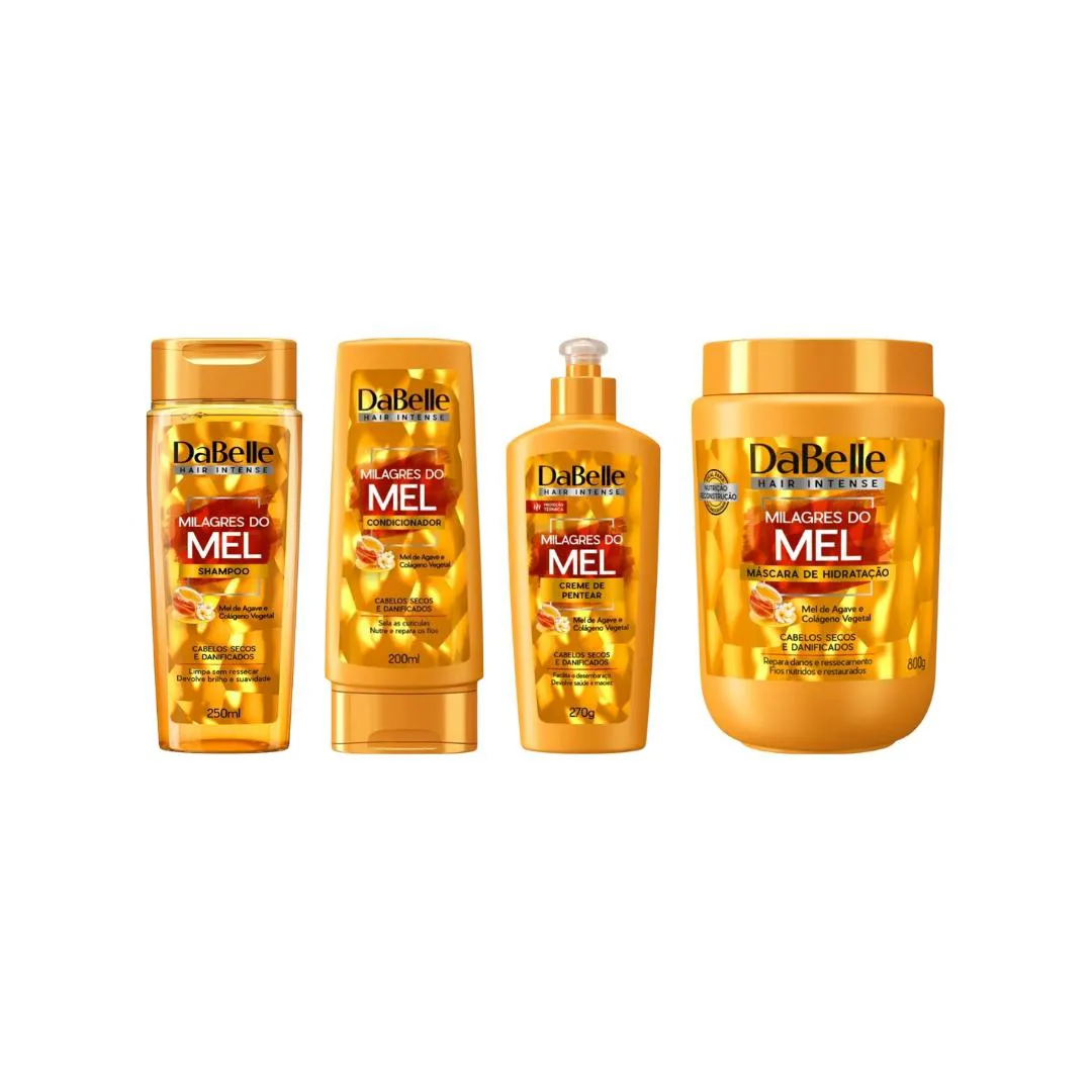 KIT DABELLE MILAGRES DO MEL - 4 ITENS