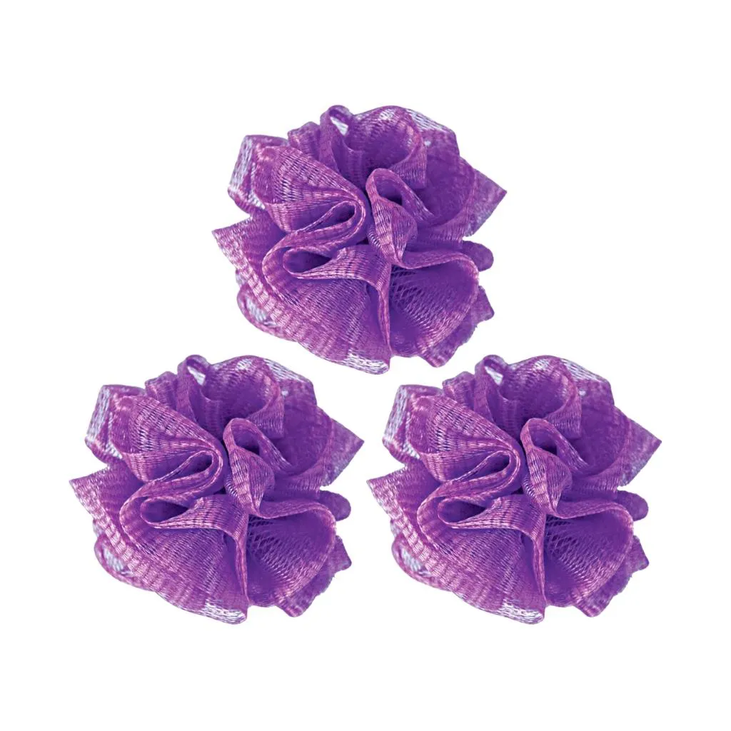 ESPONJA DE BANHO NTFLEX 3138 NYLON - KIT C/ 3UN
