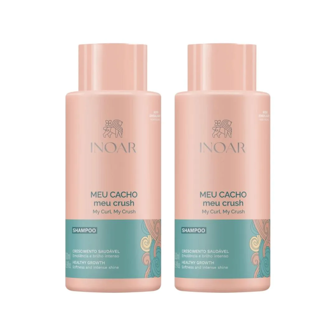 SHAMPOO INOAR MEU CACHO CRUSH 500ML - KIT C/2UN