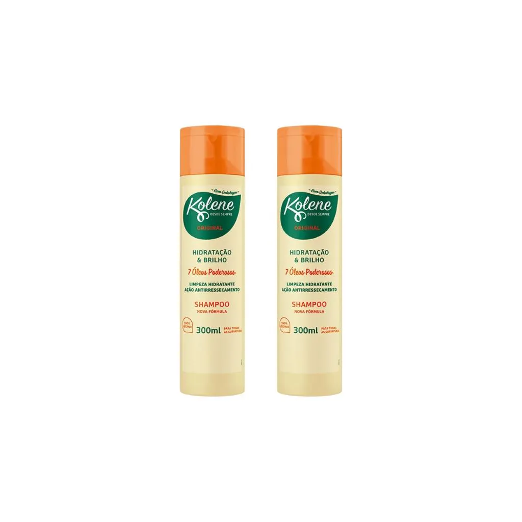SHAMPOO KOLENE 300ML ORIGINAL - KIT C/ 2UN