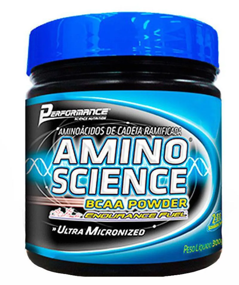 AMINO SCIENCE BCAA POWDER PERFORMANCE NUTRITION - 300G Limão