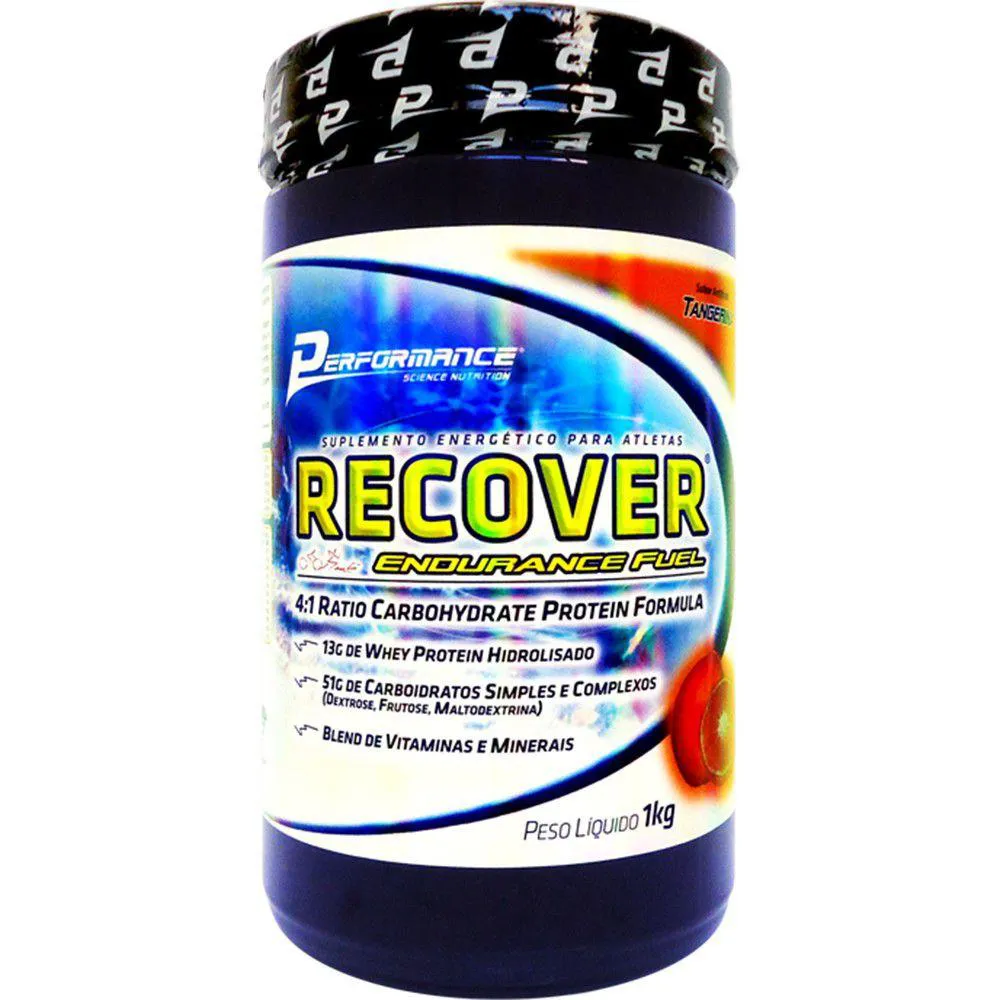 RECOVER ENDURANCE FUEL PERFORMANCE NUTRITION - 1KG Tangerina