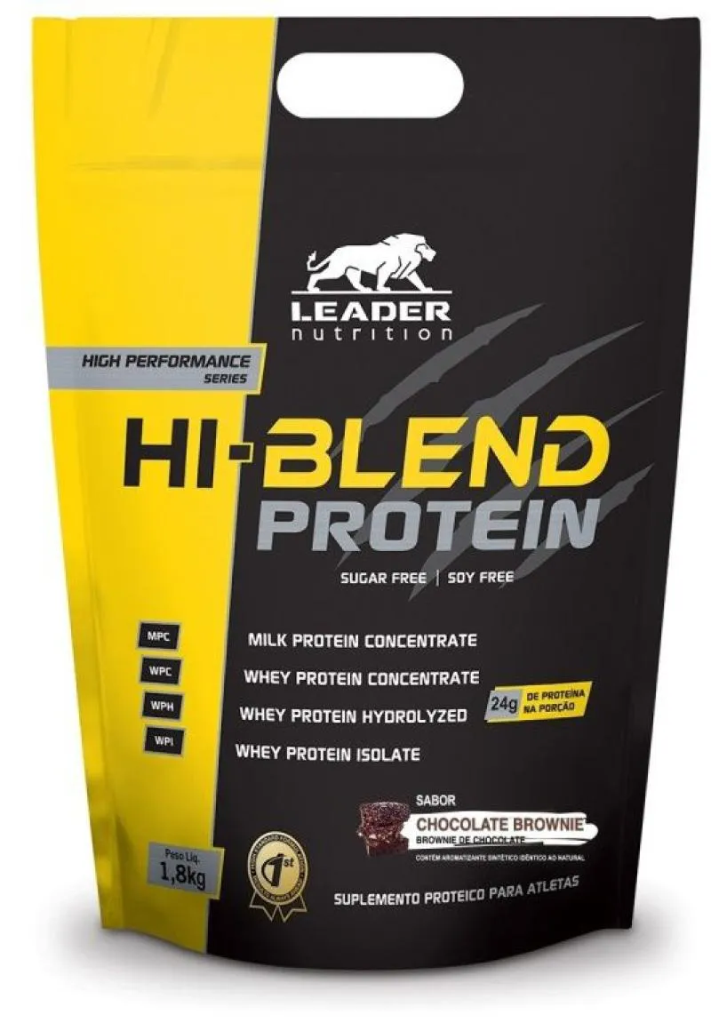 HI-BLEND PROTEIN LEADER NUTRITION - 1.8KG Leite Cremoso