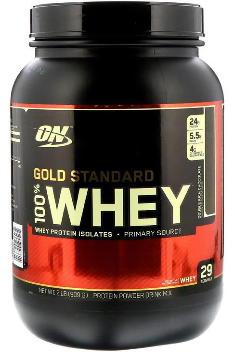 WHEY PROTEIN 100% GOLD STANDARD OPTIMUM NUTRITION - 900G Baunilha
