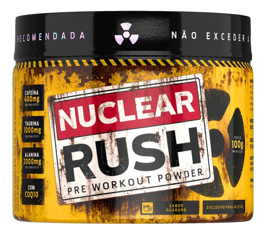 NUCLEAR RUSH PRE WORKOUT BODY ACTION - 100G Abacaxi