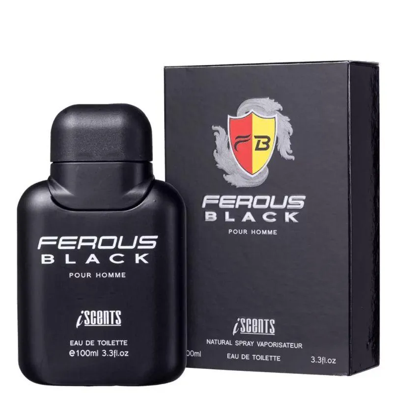 PERFUME FEROUS BLACK I-SCENTS FOR MEN EDT 100 ML