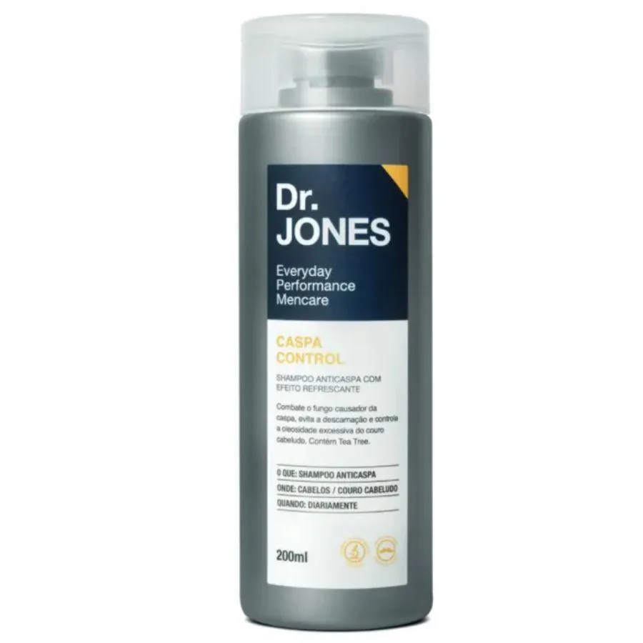 CASPA CONTROL SHAMPOO ANTICASPA REFRESCANTE 200ML - DR. JONES