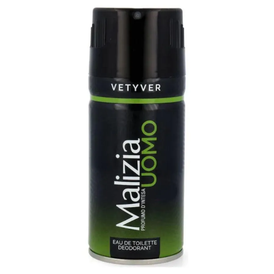 DESODORANTE MALIZIA UOMO VETYVER 150ML