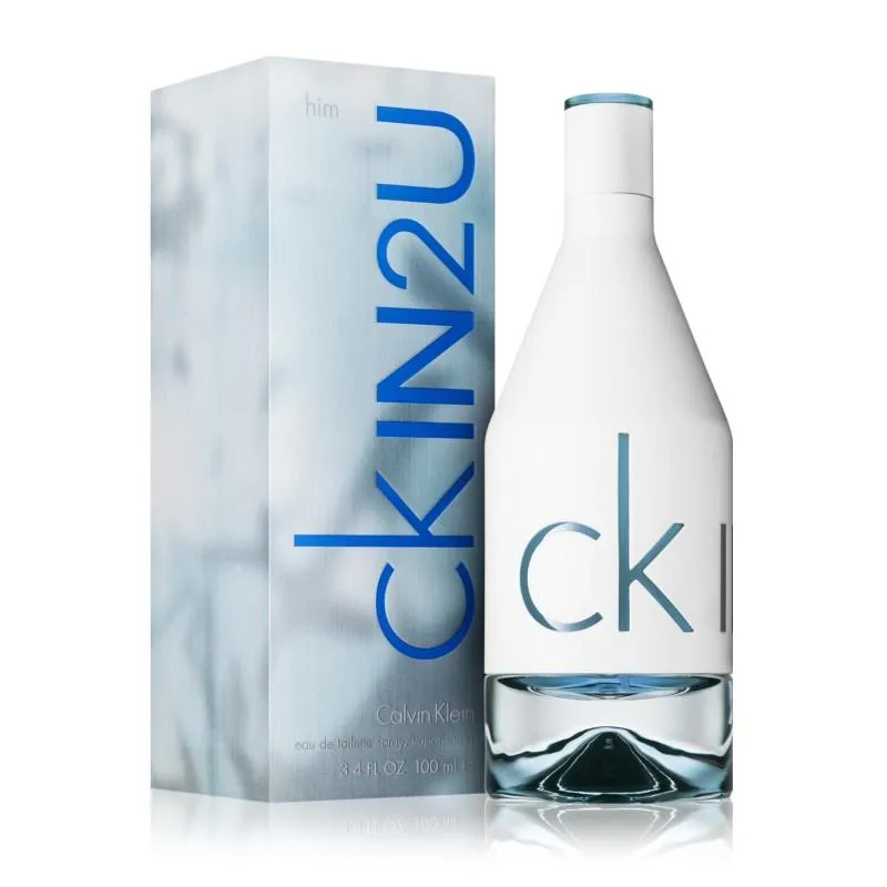 PERFUME CALVIN KLEIN CK IN2U MASCULINO EAU DE TOILETTE 100ML Incolor