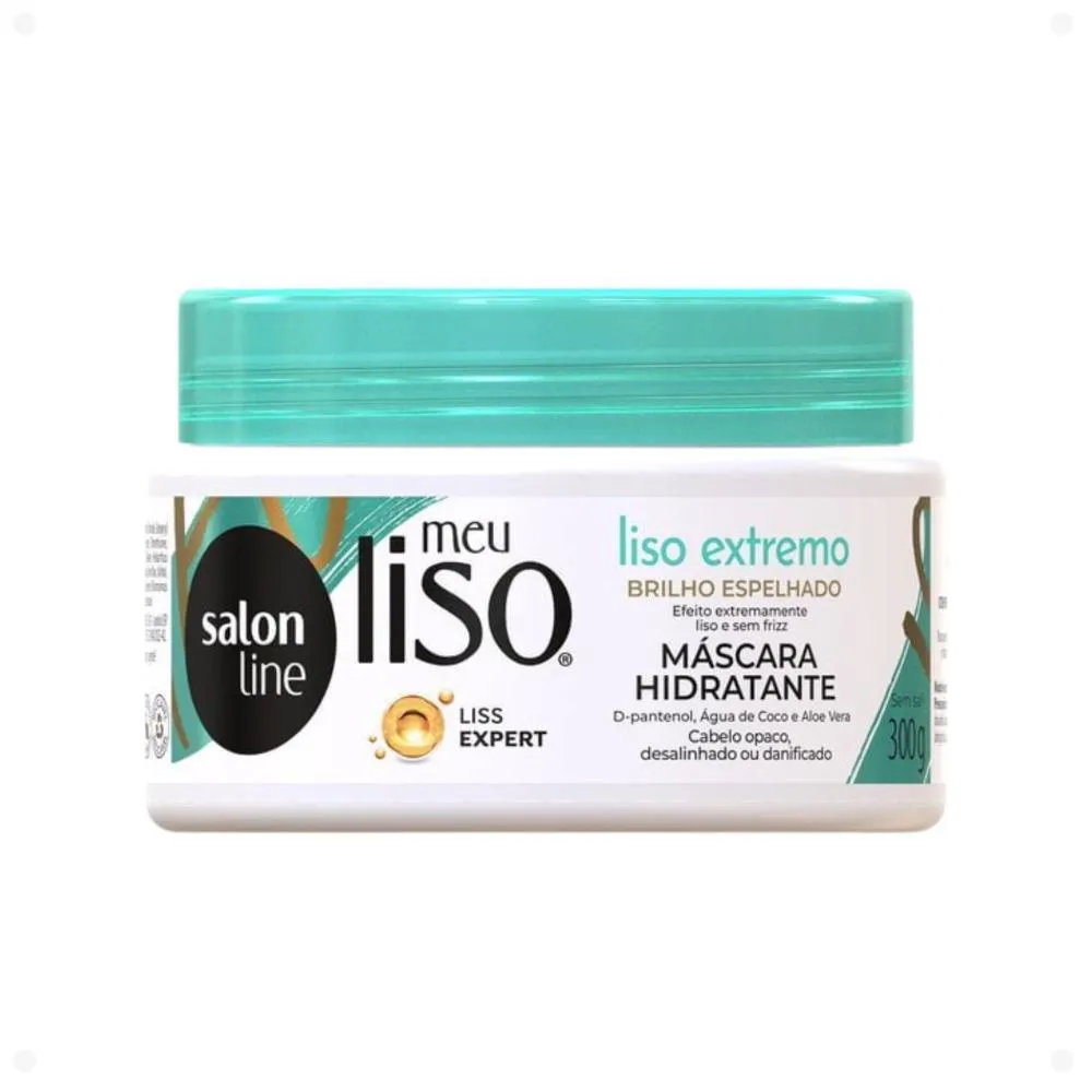 MáSCARA HIDRATANTE SALON LINE MEU LISO EXTREMO 300G