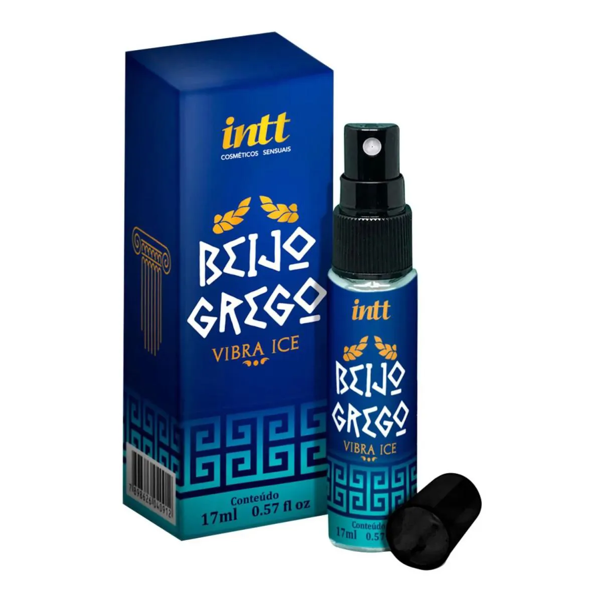 GEL BEIJO GREGO VIBRA ICE - INTT