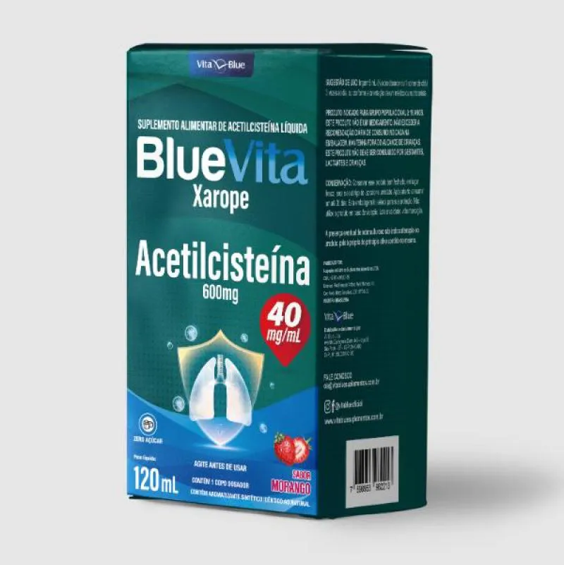 BLUE VITA XAROPE ACETILCISTEíNA 600 MG