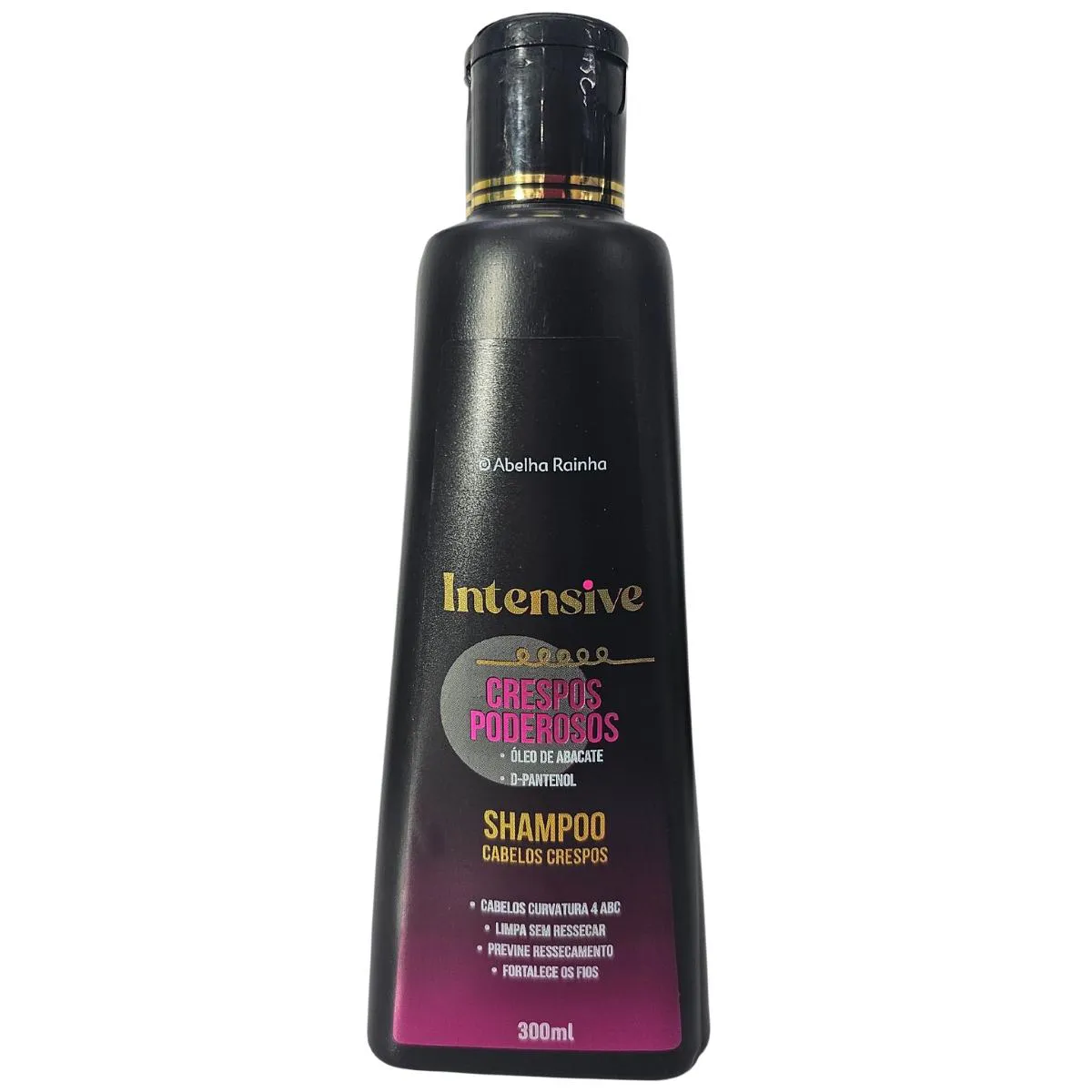 SHAMPOO CRESPOS PODEROSOS  4 ABC INTENSIVE ABELHA RAINHA 300ML
