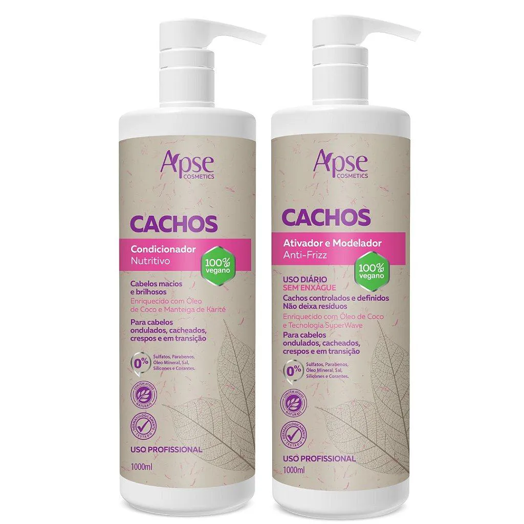 APSE CONDICIONADOR 1 L E ATIVADOR MODELADOR DE CACHOS 1L