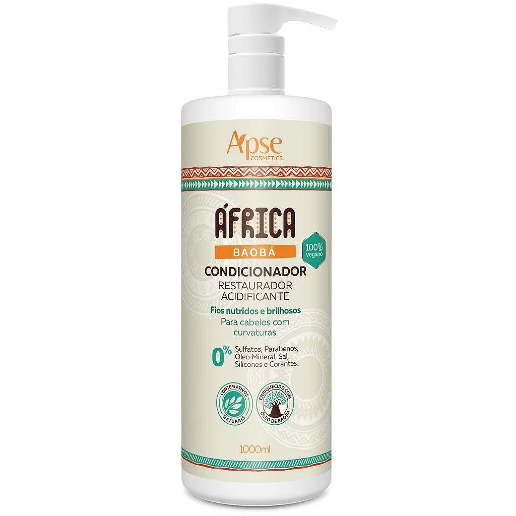 CONDICIONADOR ACIDIFICANTE ÁFRICA BAOBA APSE 1000ML