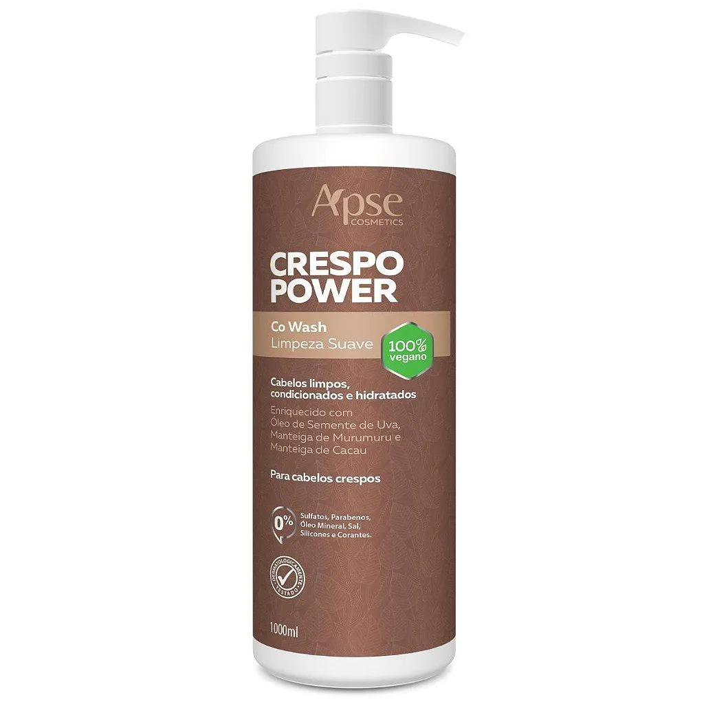 CO WASH LIMPEZA SUAVE CRESPO POWER APSE 1000 ML