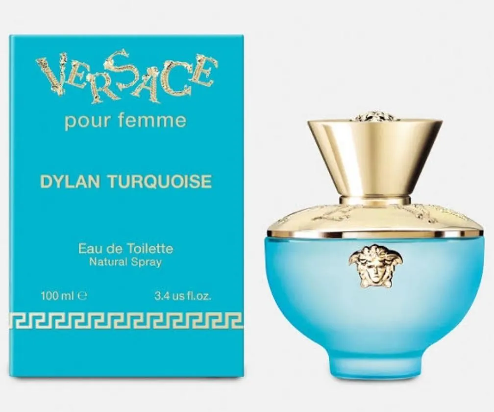 DYLAN BLUE TURQUOISE VERSACE EDT FEM 100ML