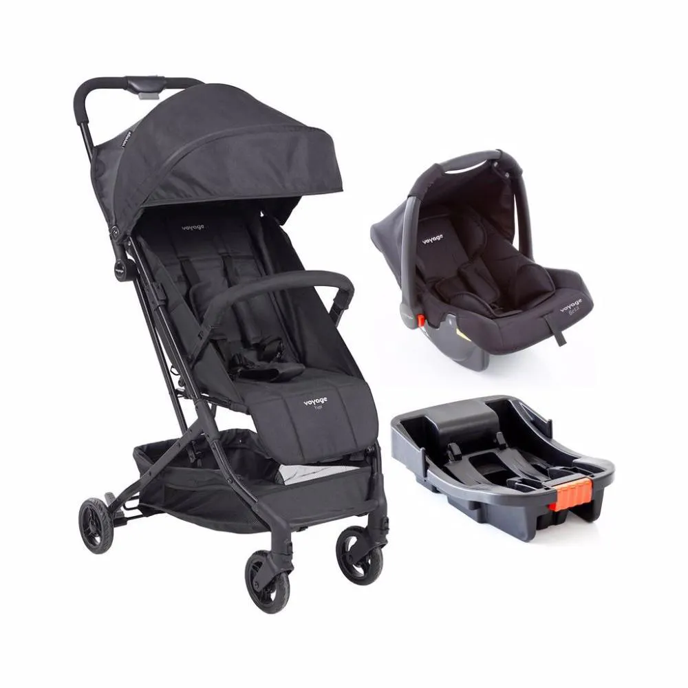 TRAVEL SYSTEM YUPI TRIO PRO VOYAGE - PRETO