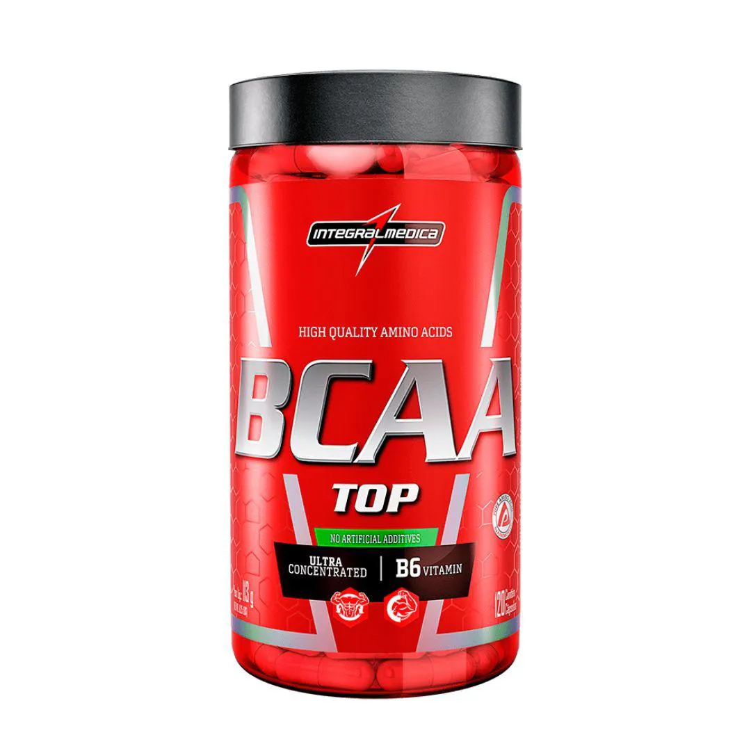 BCAA TOP 120 CáPS - INTEGRALMéDICA