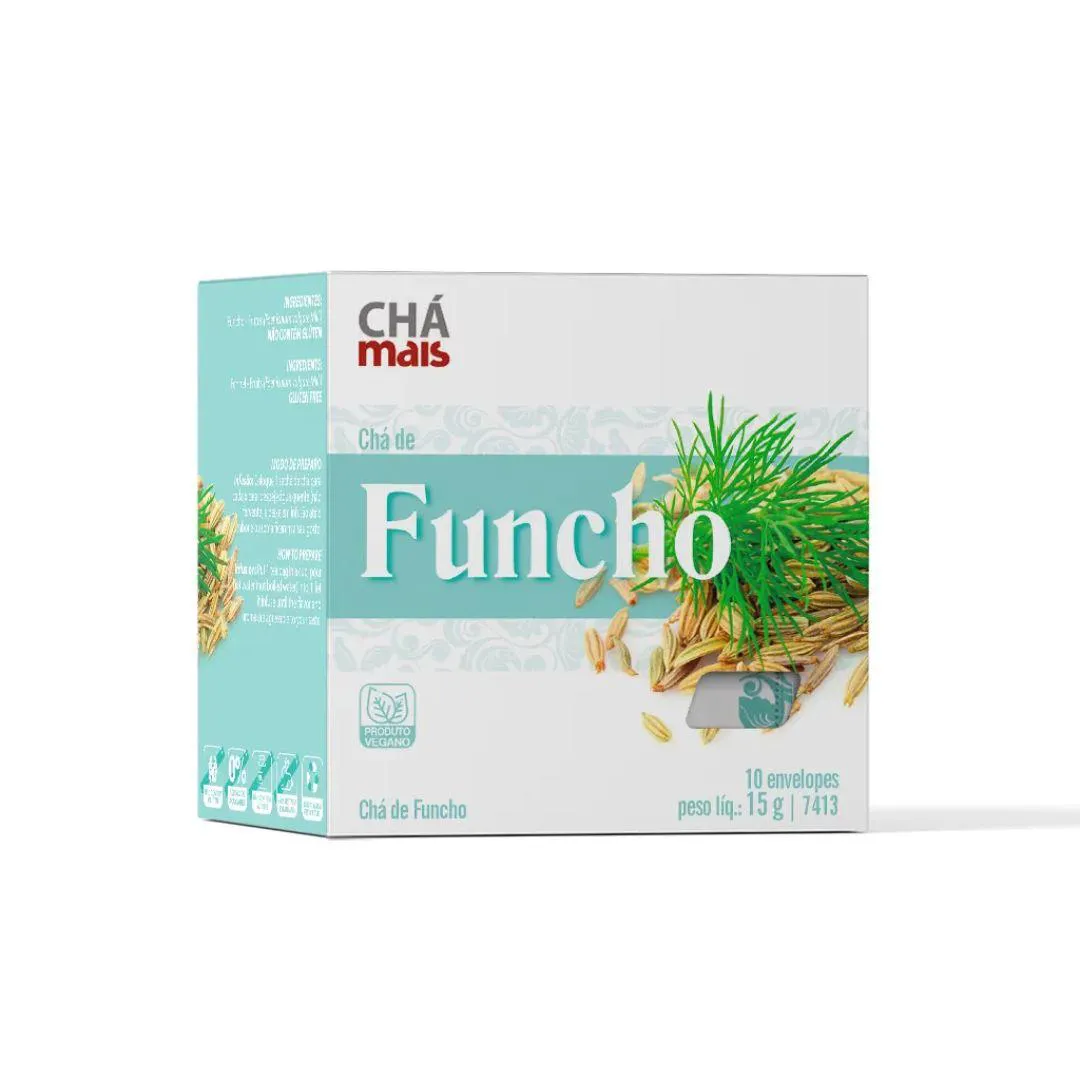 CHá DE FUNCHO 10 SACHêS 15G - CHá MAIS