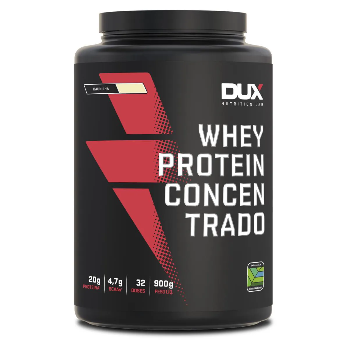 WHEY PROTEIN CONCENTRADO DUX BAUNILHA 900G