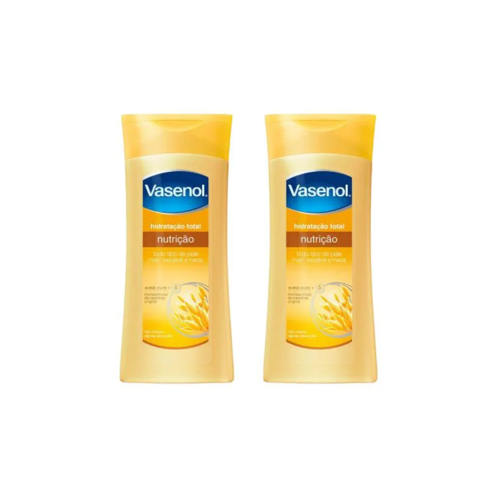 HIDRATANTE CORPORAL VASENOL NUTRIçAO 200ML - KIT C/ 2UN