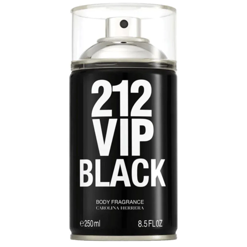 CAROLINA HERRERA 212 VIP MEN BLACK - BODY SPRAY MASCULINO 250ML 250ML