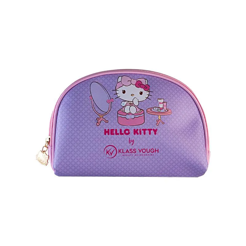 NECESSAIRE HELLO KITTY ESTAMPADA DESIGN COMPACTO E ESPAçOSO | KCHK-02L