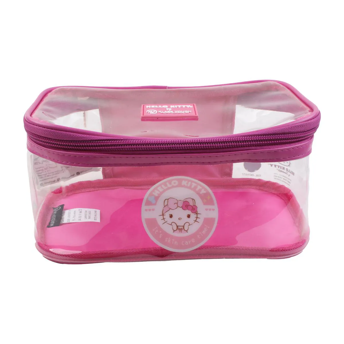NECESSAIRE HELLO KITTY EM PVC TRANSPARENTE E NYLON | KCHK-07
