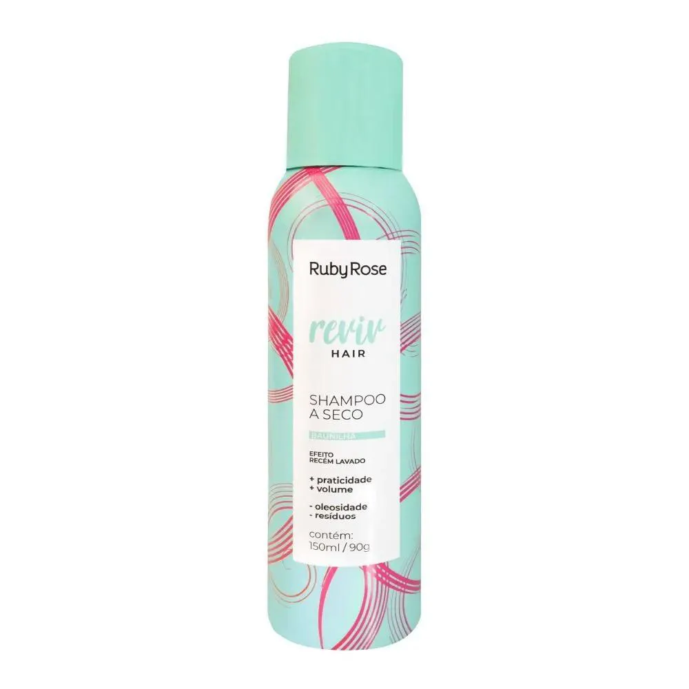 SHAMPOO A SECO  FRESH REVIV BAUNILHA 150ML RUBYROSE