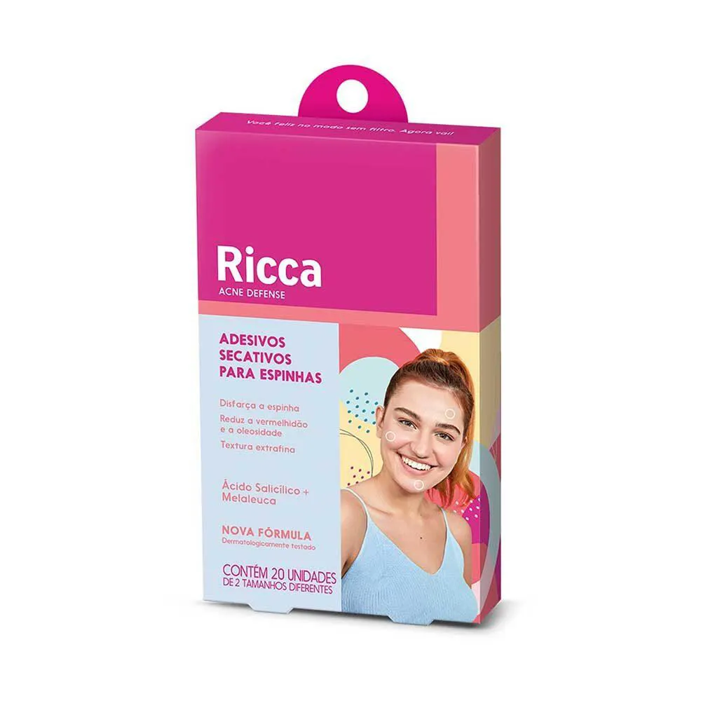 ADESIVOS SECATIVOS ESPINHA ACNE RICCA 20UND