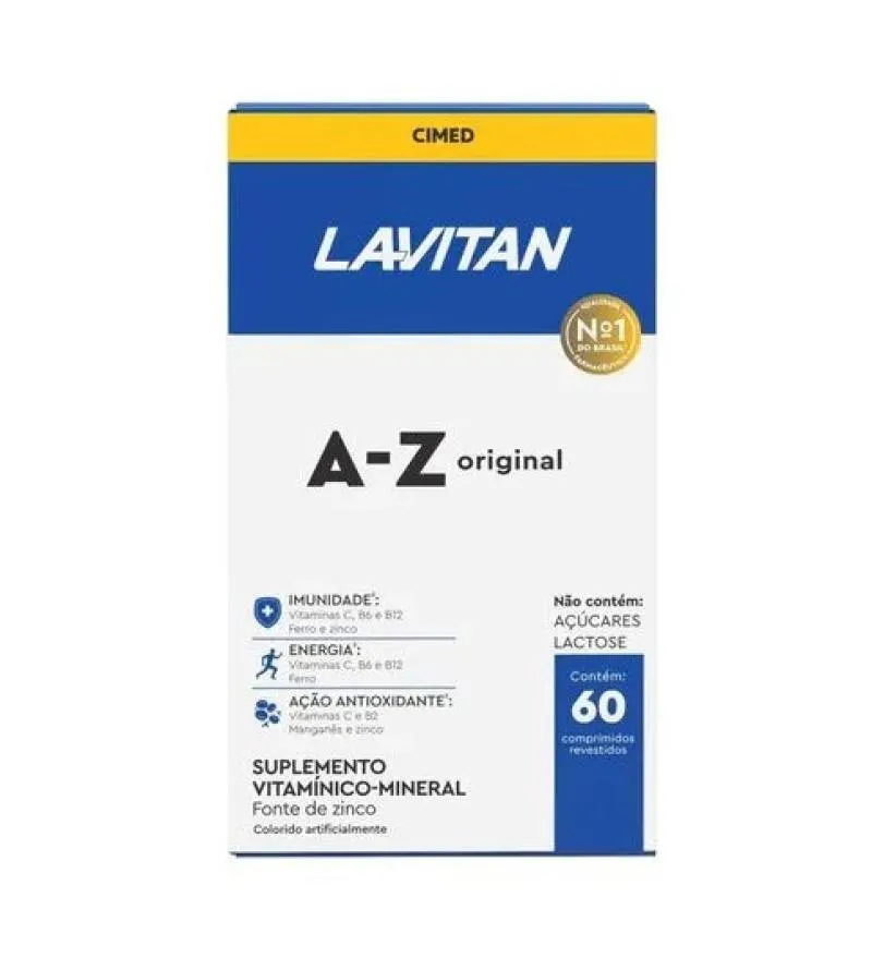 MULTIVITAMíNICO LAVITAN AZ ORIGINAL 60 COMPRIMIDOS
