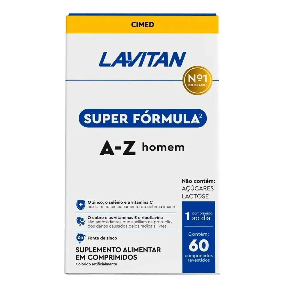 LAVITAN MULTI HOMEM 5G 60 COMPRIMIDOS