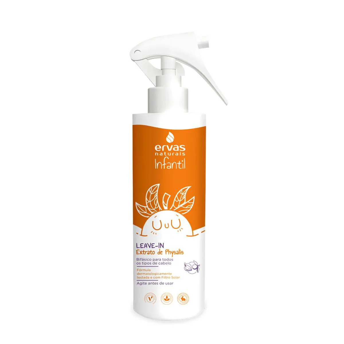 LEAVE IN INFANTIL 200ML - ERVAS NATURAIS
