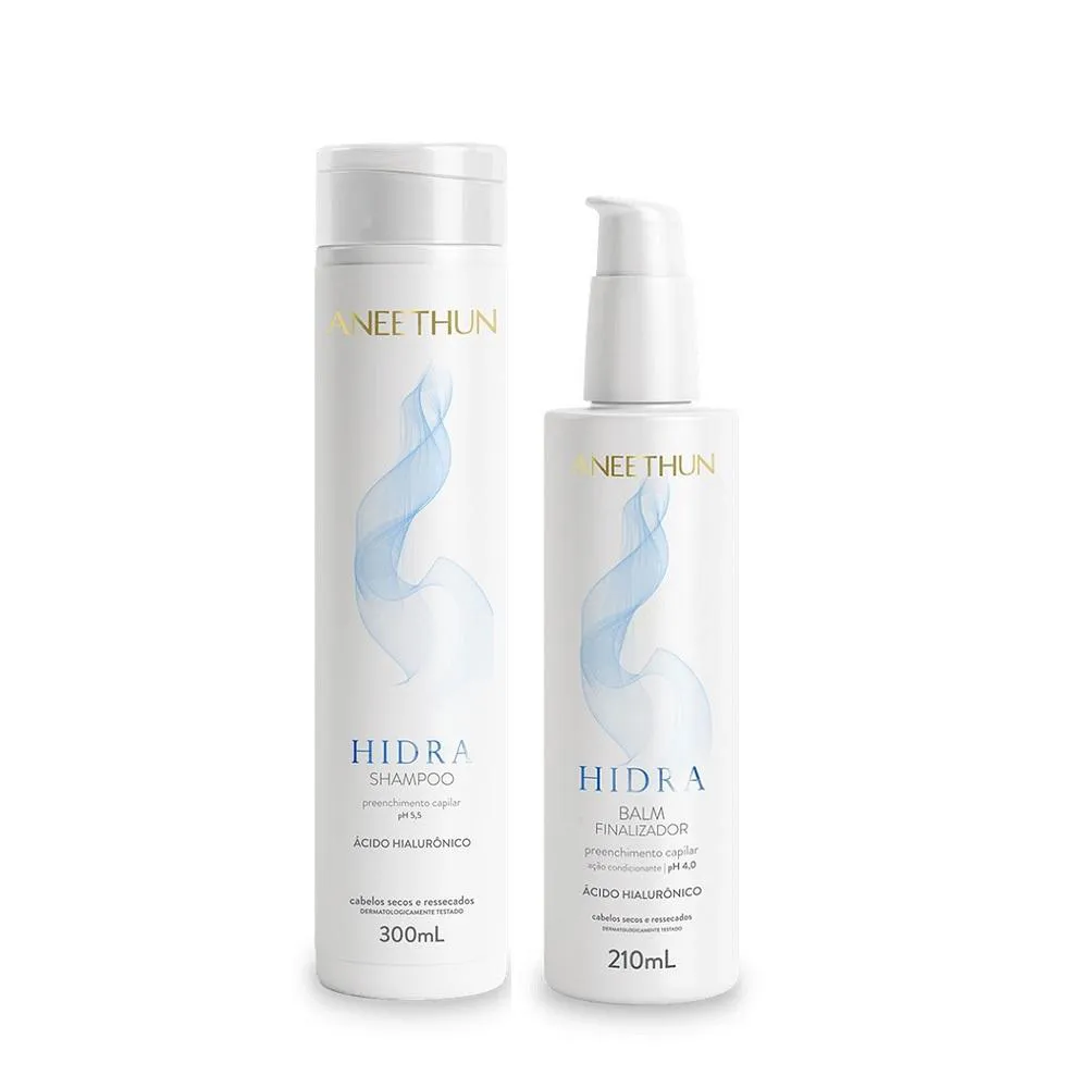 KIT ANEETHUN HIDRA - SHAMPOO 300ML + FINALIZADOR 210ML 
