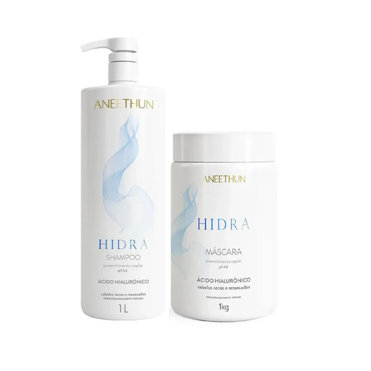 KIT ANEETHUN HIDRA - SHAMPOO 1L + MáSCARA 1KG
