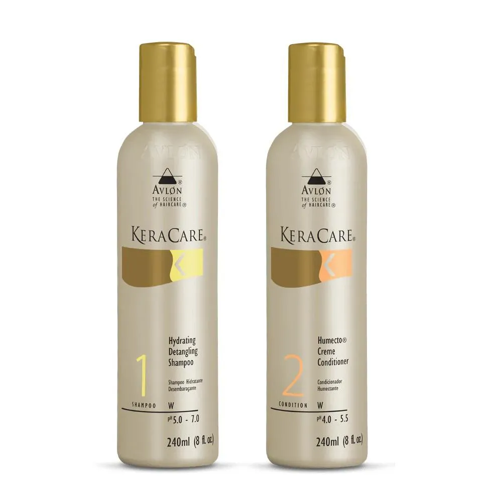 KIT AVLON KERACARE HYDRATING DETANGLER SHAMPOO 240ML + UMECTO CONDITIONER 240ML