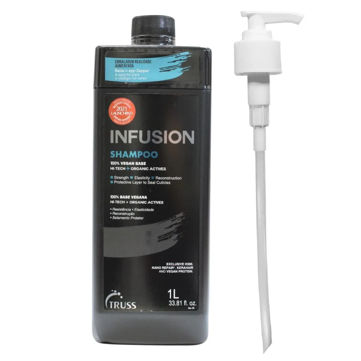 TRUSS INFUSION - SHAMPOO 1000ML + VáLVULA PUMP