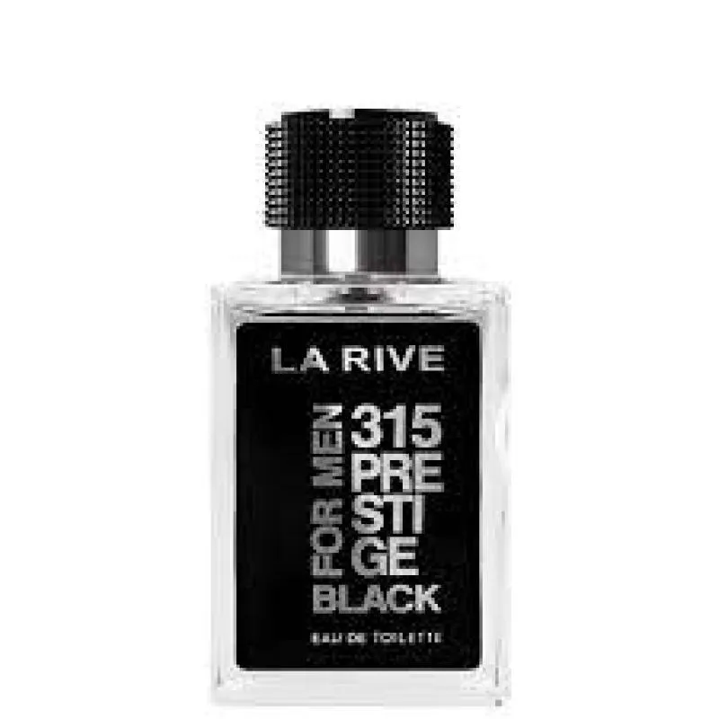 LA RIVE 315 PRESTIGE BLACK EDT MASC 100 ML - AGUA PERFUMADA